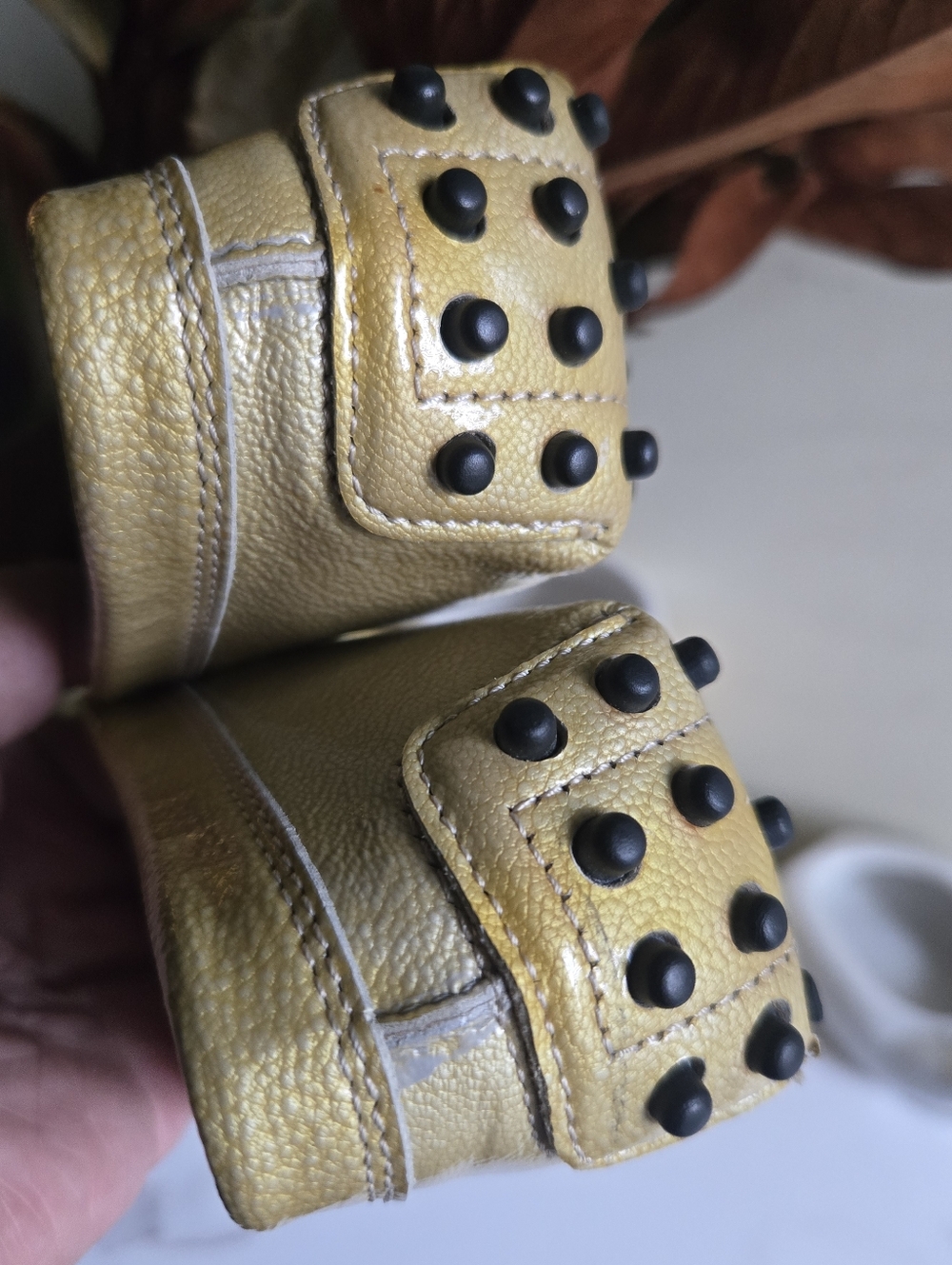 Tod's Patent Leather Yellow Women's Loafers Size 7.5 - Picture 6 of 11